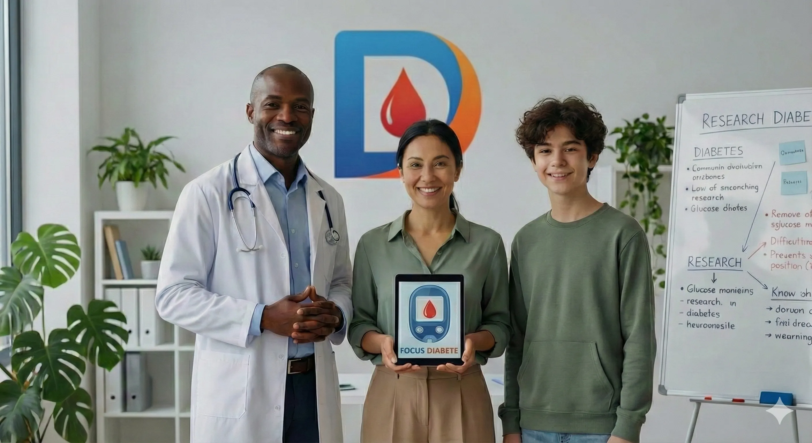 Team FocusDiabete al lavoro